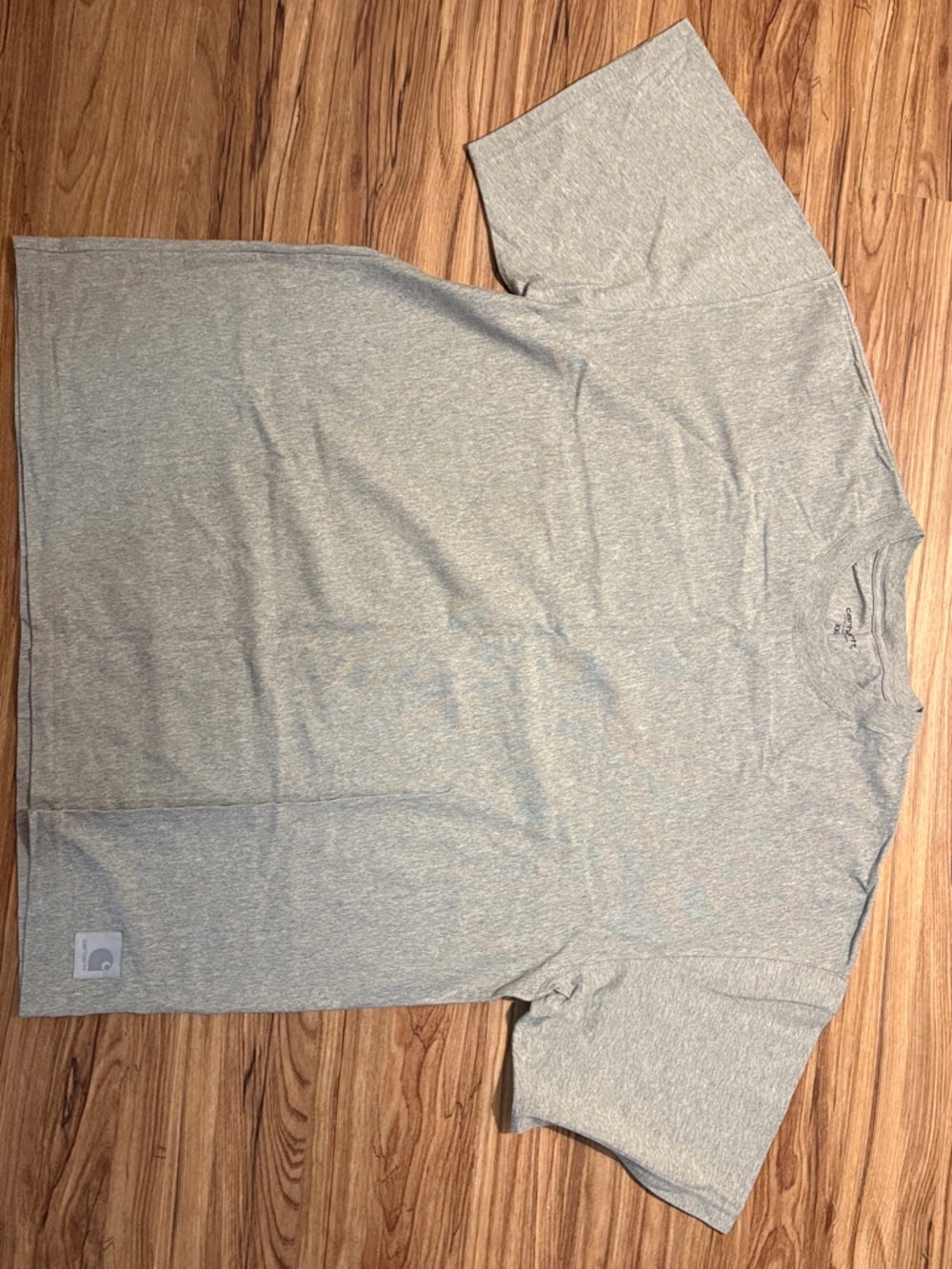 Carhartt Gray Short-Sleeve Pocket Tee